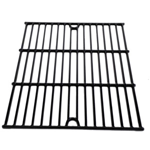 Porcelain Cast Iron Cooking Grid Replacement For Tera Gear 1010007A, 13013007TG, Nexgrill 720-0719BL, 720-0773 and Phoenix KS10002 Gas Grill Models, Set of 2