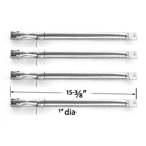 Replacement 4 Pack Stainless Steel Burner for select Gas Grill Models by Kenmore Sears, BBQ Pro, K-Mart, Members Mark & Outdoor Gourmet 