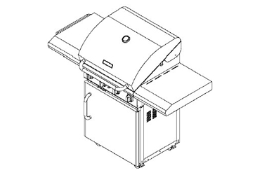 Kenmore Gas Grill Model 141.163211