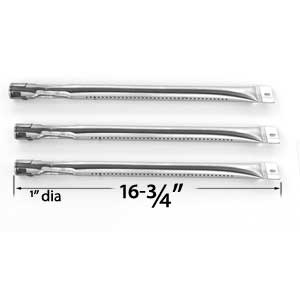 Replacement 3 Pack Burner for select Master Chef, Kenmore and Master Forge Gas Grill Models