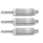 Replacement 3 Pack Stainless Steel Burner for Charbroil, Fiesta EEK5539-K401, EEK5547-K403, Kenmore and Thermos Gas Grill Models