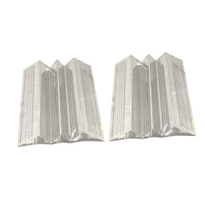 Replacement Stainless Heat Shield For American Outdoor Grill 24NG, American Outdoor Grill 24NP, American Outdoor Grill 24PC, Gas Models, Set of 2