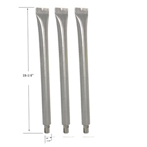 Replacement Stainless Steel Burner For 268564, 268584, 268744, 269747, 269984, 268964 Gas Models-3PK