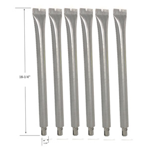Replacement Stainless Steel Burner For 269784, 268747, 268527, 266964, 266974, 269747, 269984, 268964 Gas Models - 6PK