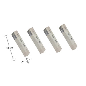 Master Chef S280LP, 280, G20718 Stainless Heat Shield(4-Pack)