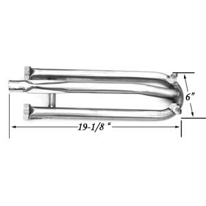 Replacement Stainless Burner For Brinkmann 810-8905-S 810-8907-S Gas Grill Models 