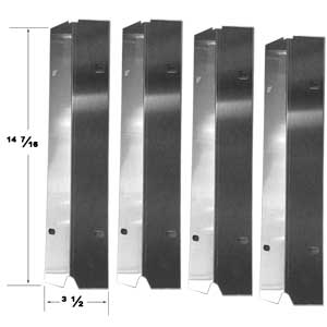 Tera Gear 314168 Stainless Heat Shield(4-Pack)
