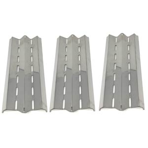 Replacement Broil-KIng 9877-86, 9877-87, 9879-44, 9879-47, 9887-14, 9887-17, 9887-34 Stainless Heat Plate, Set of 3