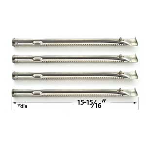 Replacement Stainless Steel Grill Burner for 463250811 , 463251012 , 463251413 , 463251512 , 463251713 Gas Grill Models (4-PAK)