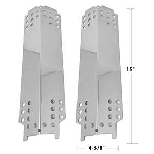 Replacement Stainless Steel Heat Plate For Char-Broil 466436213, Thermos 461376719, Gas Models 2PK