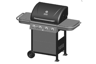 Char-broil Gas Grill Model 463211511
