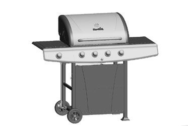 Char-broil Gas Grill Model 463211711