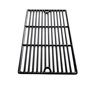 Porcelain Cast Iron Replacement Cooking Grids For Charbroil 466247512, 463247209, 463247310, 463248208, 463263110, 463268107, 463224912, 463231711, 463247209 Gas Grill Models, Set of 3
