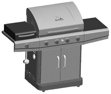 Char-broil 463421108 Gas Grill Model 
