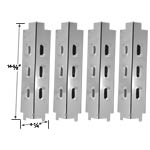 Replacement 4 Pack Universal Stainless Steel Heat Shield for Master Chef Models 199-4758-2, 199-4759-0, 85-3004-2, 85-3005-0, Charbroil, Kenmore and Other Gas Models