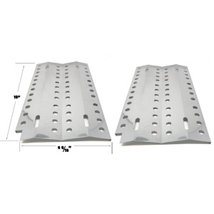 Replacement Steel Heat Plate for DCS 24, DCS 36, DCS48-BQARS, DCS48-BQAS, DCS48-BQRS, DCS48A-BQN, DCS48A-BQRL Gas Grill Models-2-Pack