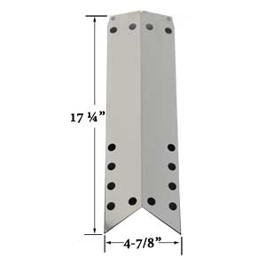 Stainless Heat Shield For Duro 720-0584A, Jenn Air 720-0650 & Kmart 640-82960819-9 Gas Models
