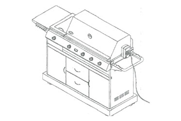 Virco Gas Grill Model 720-0011