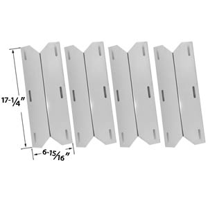 Replacement 4 Pack Vaporizor Bar for Charmglow, Costco Kirkland 720-0038, 720-0083-04R, 720-0038, Nexgrill, Sterling Forge & Lowes Model Grills