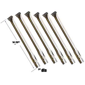 Replacement Stainless Burner For North American Outdoors 720-0419, 720-0459, BB10837A (6-PK) Gas Models