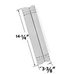Replacement Stainless Steel Heat Plate for Grill Master 720-0737, 720-0697, Nexgrill 720-0697, 720-0737, 720-0825, Uberhaus, Tera Gear & Duro Gas Grill Models