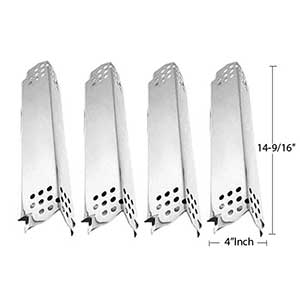 Replacement Stainless Heat Plate/Shield For Backyard Grill 720-0888M, 122.47207610, 122.57901710 & Kenmore 122.20148510,720-0864 (4-PK) Gas Models