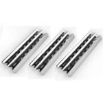 Replacement 3 Pack Stainless Steel Heat Shield for Huntington, Broil King, Master Forge, Broil-Mate, Sterling and Perfect Flame Gas Grill Models
