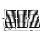 Stamped Porcelain Steel Replacement Cooking Grid For Brinkmann Models : 810-1420-0, 810-9419, 810-9419-1, 810-9325-0, 810-9419, 810-9419-R & Grill King 810-9325-0 Gas Grill Models, Set of 3