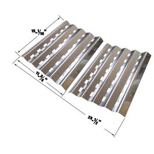 Stainless Steel Heat Plate for Brinkmann 2400, 2400 Pro Series, Pro Series 2600, 810-2600-0 Gas Models