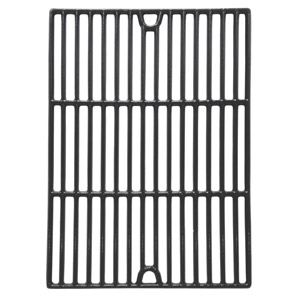 Replacement Gloss Cast Iron Cooking Grids For Patio Chef SS48, SS54, SS64, SS64LP, SS64NG and Brinkmann 2500, 2500 pro series, 2600, 2700, 2720, 4425, 4445 Gas Grill Models, Set of 2