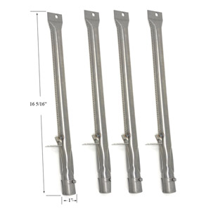 Replacement Stainless Steel Burner For 810-4580-F, 810-4580-S, 810-4580-SB Gas Models - 4 Pack
