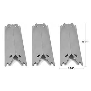 Replacement Stainless Steel Heat Plate For Brinkmann 810-3885-S, 810-9490-0, 810-9422-S, 810-4420-F, Maxfire 810-4420-F, Gas Models 3PK