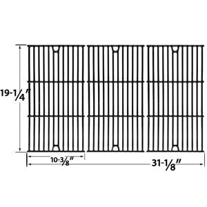 Repair Kit for Charmglow720-0536, 4 Burner BBQ Gas Grill Includes 4 Stainless Burners, 4 Stainless Heat Plates and Porcelain Cast Cooking Grids