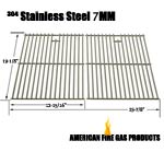 Replacement Heavy Duty Stainless Steel Cooking Grates For Broil-Mate 735269, 735289, 738289, 738989, 746164, 746189, 785964, 786164, 786167, 786184, 786187, 786189, Gas Grill Models, Set of 2