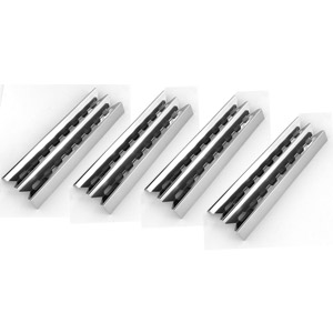 Replacement 4 Pack Heat Shield for Huntington, Broil King 9786-84, 9786-87, 9861-14, 9861-17, Master Forge, Broil-Mate, Sterling and Perfect Flame Gas Grill Models