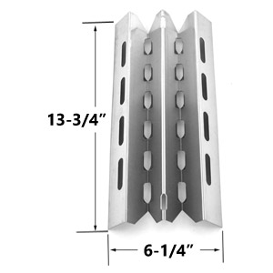 Stainless Steel Heat Plate Replacement for select Broil King, Broil-Mate, Huntington and Sterling Gas Grill Models