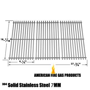 Replacement Stainless Steel Cooking Grid for Gas Grill Models Backyard Classic BY13-101-001-12 and Kenmore 146.16132110, 146.16133110, 146.1613211, 146.23678310, 146.23679310, 640-05057371-6, 640-05057373-6, Set of 3
