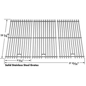 Replacement Brinkmann Stainless Cooking Grate For 810-1750-S, 810-1751-S, 810-3551-0, 810-3751-F Gas Models