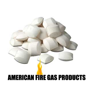 American Fire Gas Products Ceramic Briquettes (60 PIECE) - Genuine Barbeque Flavor