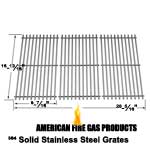 Replacement Stainless Steel Cooking Grid For Shinerich Kingston SRGG51111, Henderson SRGG51111, Kenmore 463420507 Gas Grill Models, Set of 3