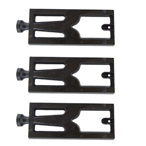 3 Pack Cast Iron Burner Replacement for Costco Kirkland Signature Series PC2600L, PC2600, PC-2600L, PCA-2600L, PC 26001, PCA-2600N, PCA2600L Gas Grill Models