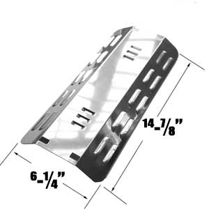 Stainless Heat Plate for Dyna-Glo DGP350NP & Master Forge MFA350CNP Gas Models