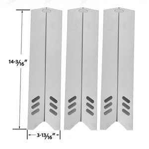 3 Pack Stainless Steel Heat Plate Replacement for Uniflame GBC1030W, GBC1030WRS, GBC1030WRS-C, GBC1134W, GBC1134WRS, Uniflame GBC1134WBL Lowes Gas Grill Model