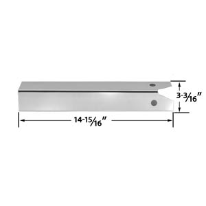 Replacement Stainless Steel Heat Plate for Great Outdoors Pinnacle TG475-2, TG475-2, TG475, TG560, TG560N, and Uniflame Gas Grill Models