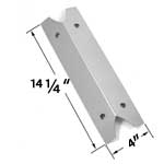 Replacement Stainless Steel Heat Shield for Brinkmann 810-9210-S, 910-9210S, 810-9410S, 810-9410-S, 810-9510S, 810-9510-S, 810-9211S, 810-9211-S, 810-9210-M, 810-9410-0, 810-9410-M, Charmglow and Outdoor Gourmet Gas Grill Models