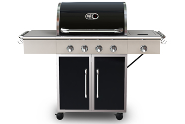 BROIL CHEF 4+1 BURNER DELUXE LP GAS GRILL MODEL