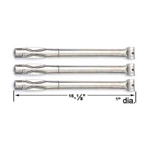 Replacement Stainless Steel Burner for Grand Hall 6306LP, C3906ALP, Grill Chef PAT502 (3-PK) Gas Models