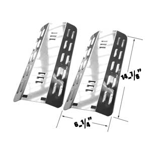 Stainless Heat Plate for Master Forge MFA350CNP & Dyna-Glo DGP350NP (2-PK) Gas Models