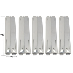 Replacement Steel Heat Plate for Grand Cafe, Patio Range, Grand Royale, Member's Mark, Sams, Grand Hall CG109ALP, CG587 Gas Grill Models-5-Pack
