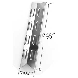 Stainless Steel Heat Plate Replacement for BOND GSS2520JA, BBQTEK GSS3220JS, GSS3220JSN, PC25762, PC25774, Presidents Choice 10011012 , GSS2520JA (10011012, NG 524636) , GSS2520JAN (PC 10011013, NG 903455), BroilChef & Tera Gear Gas Grill Models